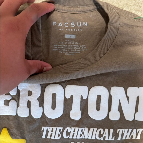 Serotonin Pacsun Tee NWOT - Picture 3 of 3